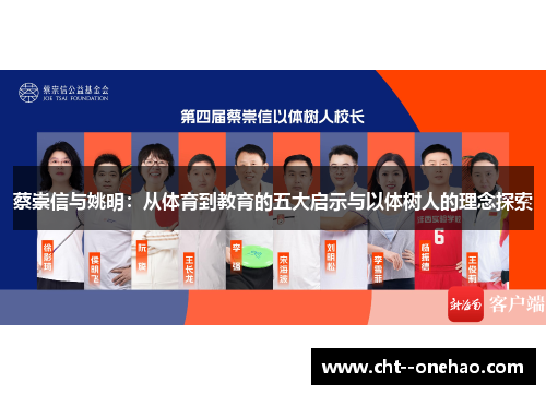 蔡崇信与姚明：从体育到教育的五大启示与以体树人的理念探索